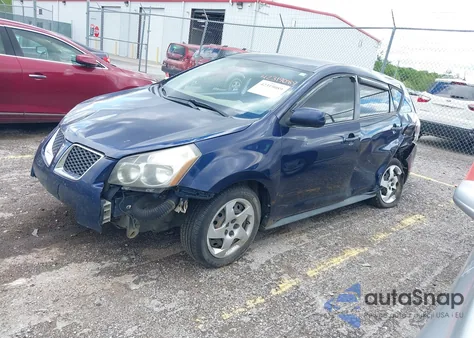 2009 Pontiac Vibe z USA, uszkodzony, nr VIN 5Y2SL67859Z458396